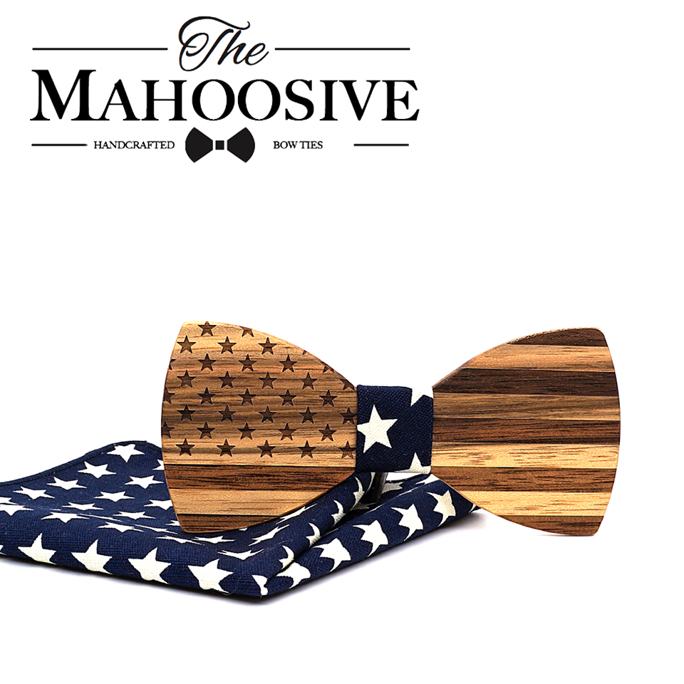 Women Accessories Usa - Ogromne drewniane muchy z orzecha włoskiego