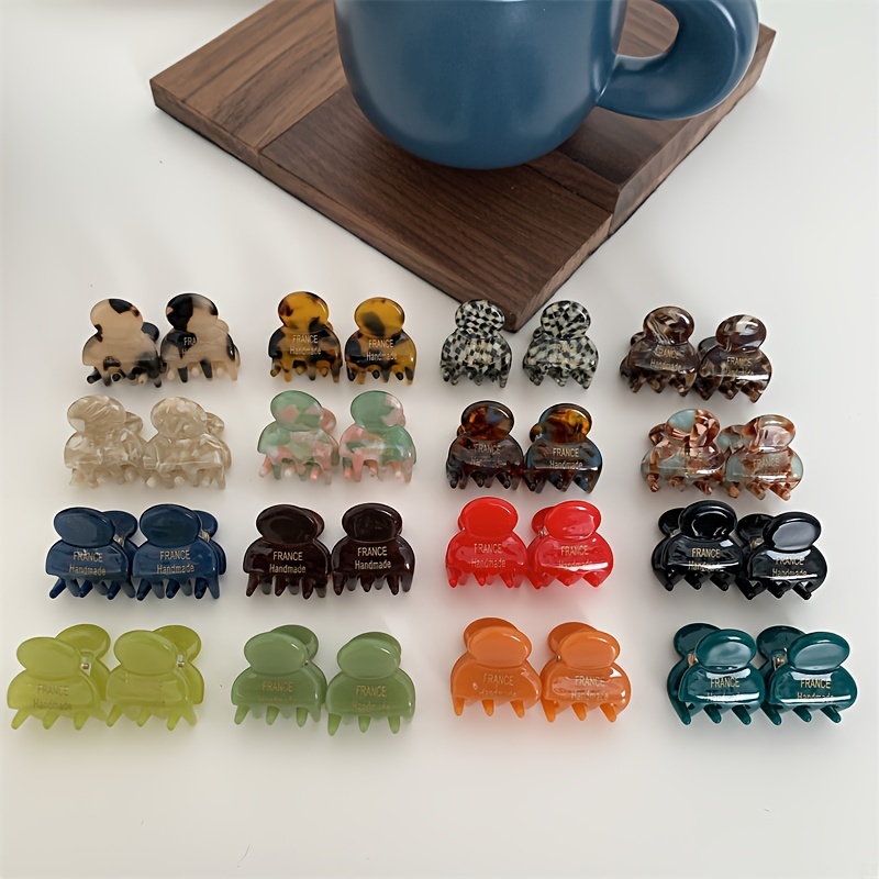 Hair Claw Clip Set - 2 sztuk/zestaw Mini spinki boczne klamra