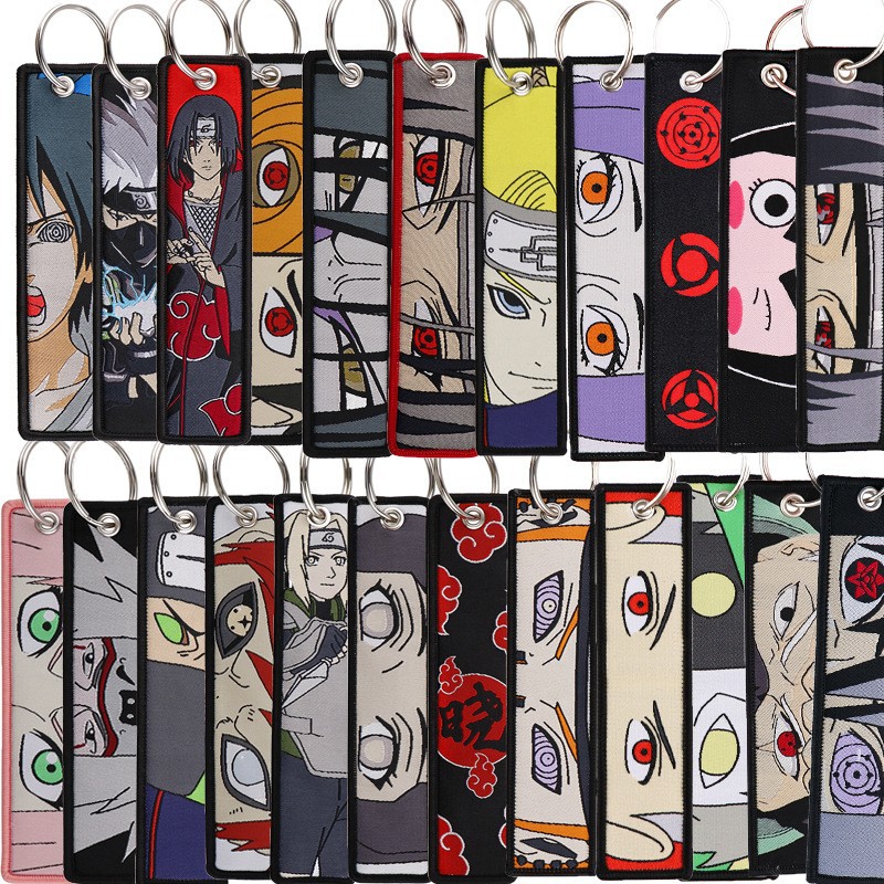 Women Accessories Sale - Anime Naruto Haftowane Breloczki Fajne Zawieszki
