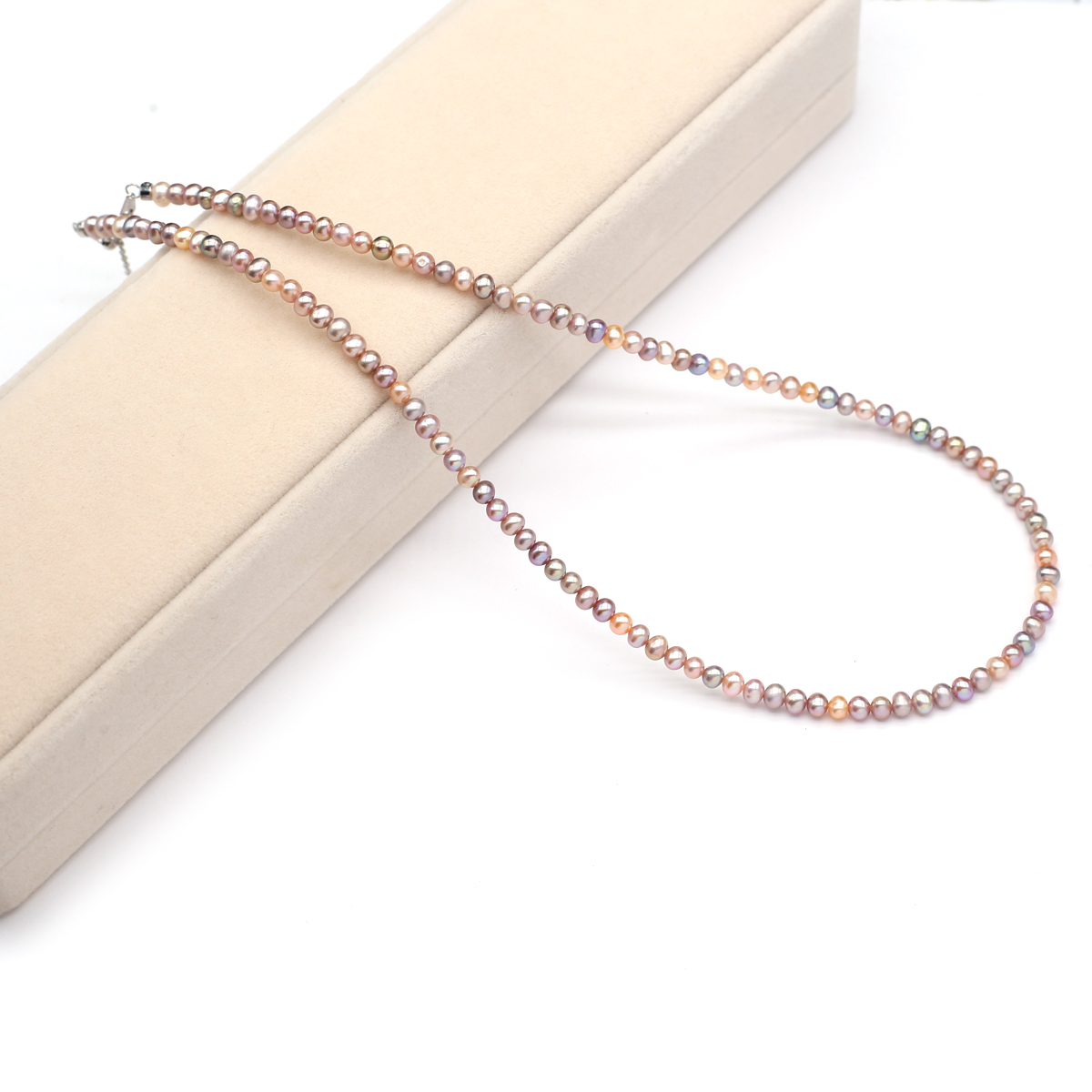 Women Accessories Jewelry - Naszyjnik z prawdziwych naturalnych pereł słodkowodnych