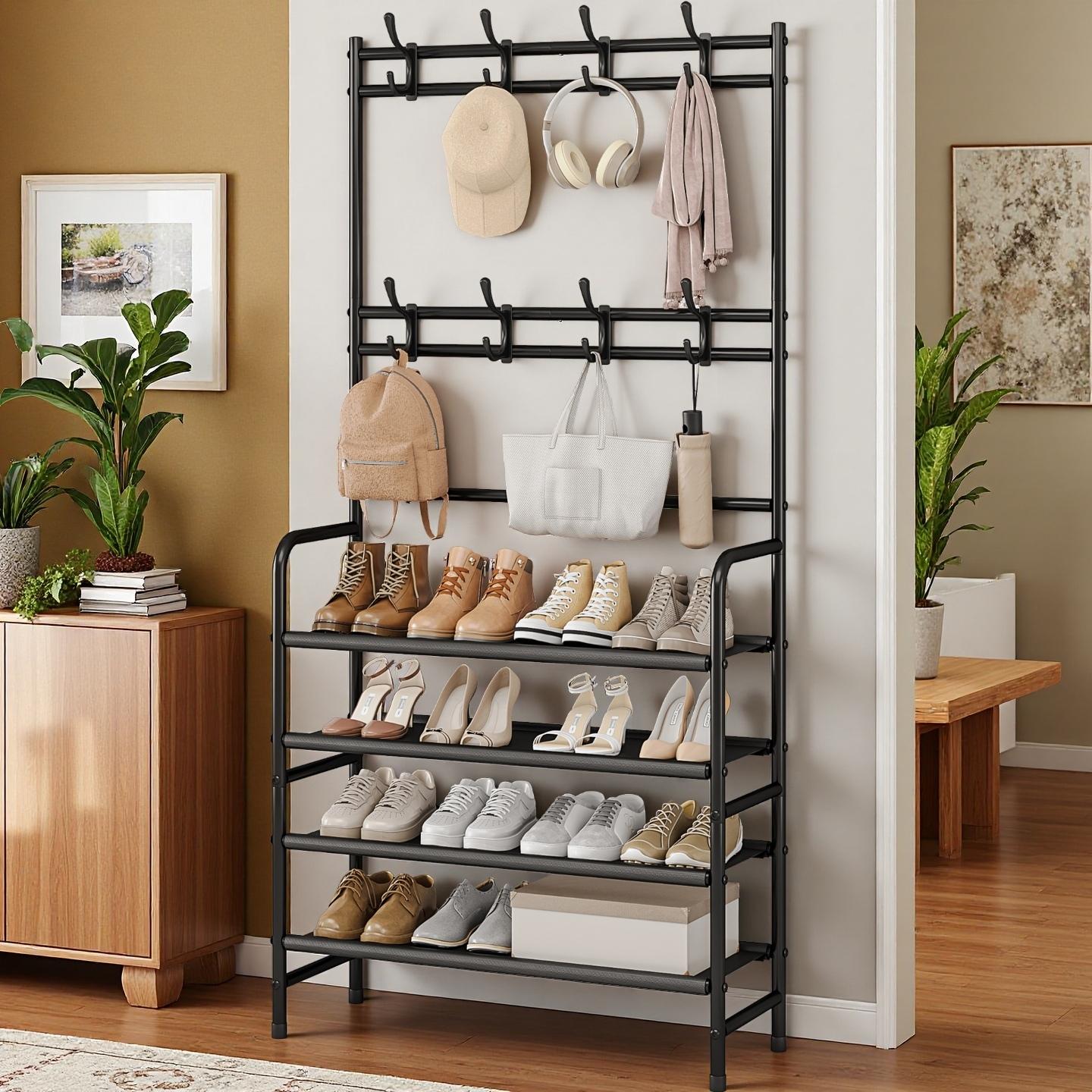 Women'S Accessories Rack Room Shoes - SUOERNUO Metalowy 4-poziomowy organizer na buty
