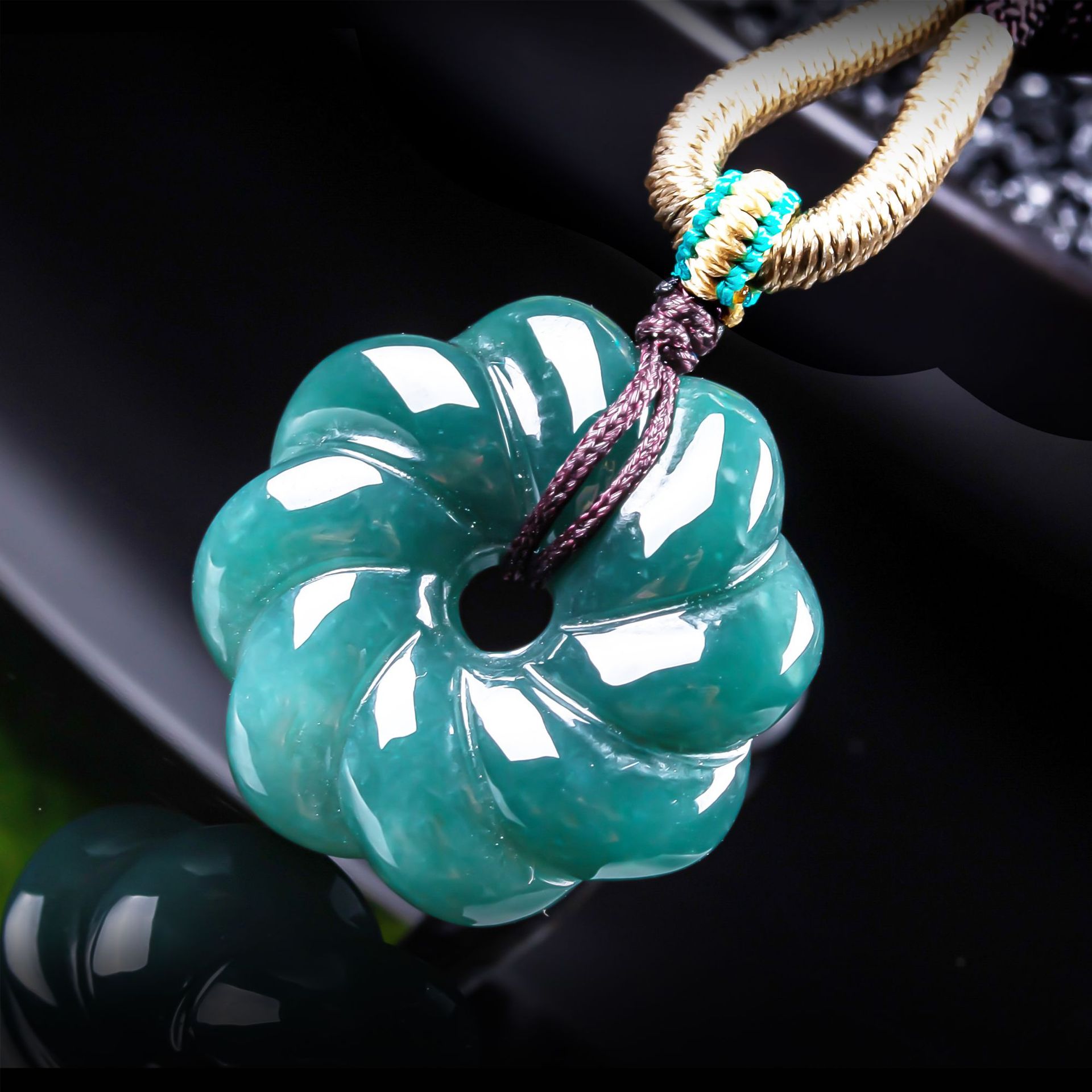 Naturalny naszyjnik z jadeitu  – Women Accessories Jewelry recenzja i cena