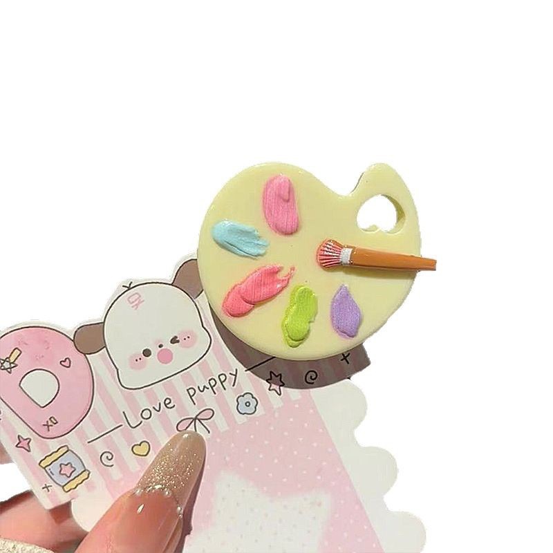 Klips do włosów w stylu palety – Women Accessories Drawing recenzja i cena