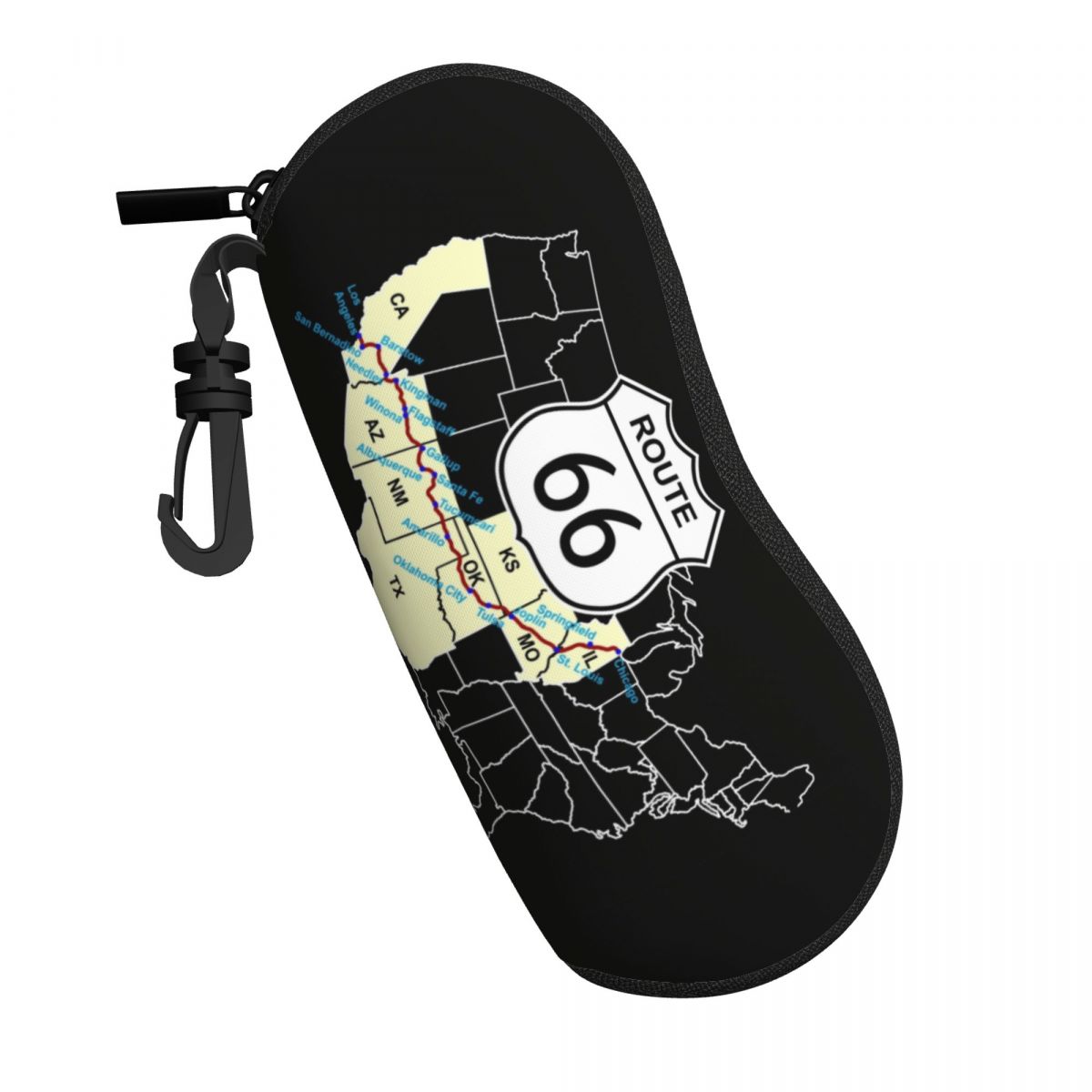 Etui na okulary z motywem Rout – Women Accessories Usa recenzja i cena