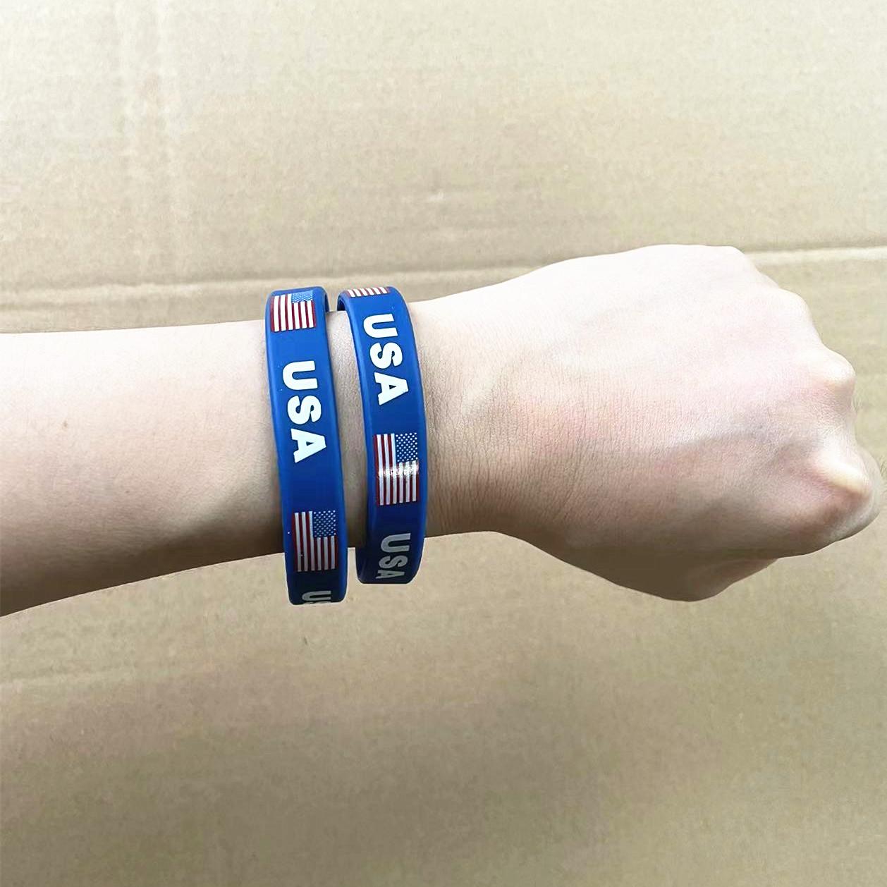 2 szt. Bransoletki z flagą USA – Women Accessories Usa recenzja i cena