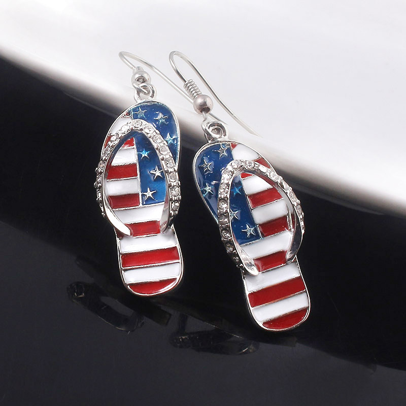 Kolczyki z flagą amerykańską U – Women Accessories Usa recenzja i cena