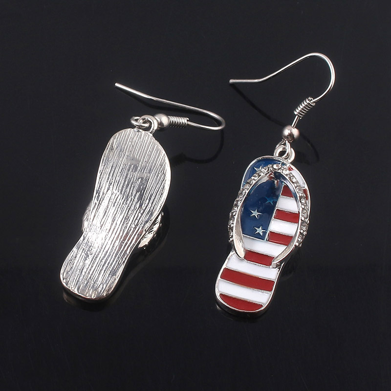 Kolczyki z flagą amerykańską U – Women Accessories Usa recenzja i cena
