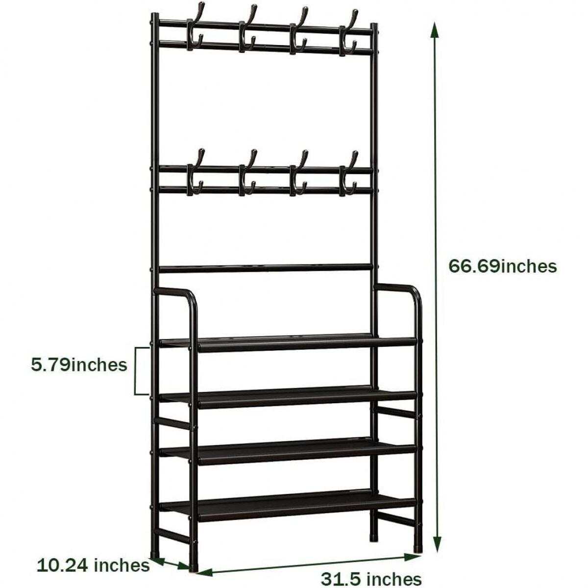 SUOERNUO Metalowy 4-poziomowy  – Women'S Accessories Rack Room Shoes recenzja i cena
