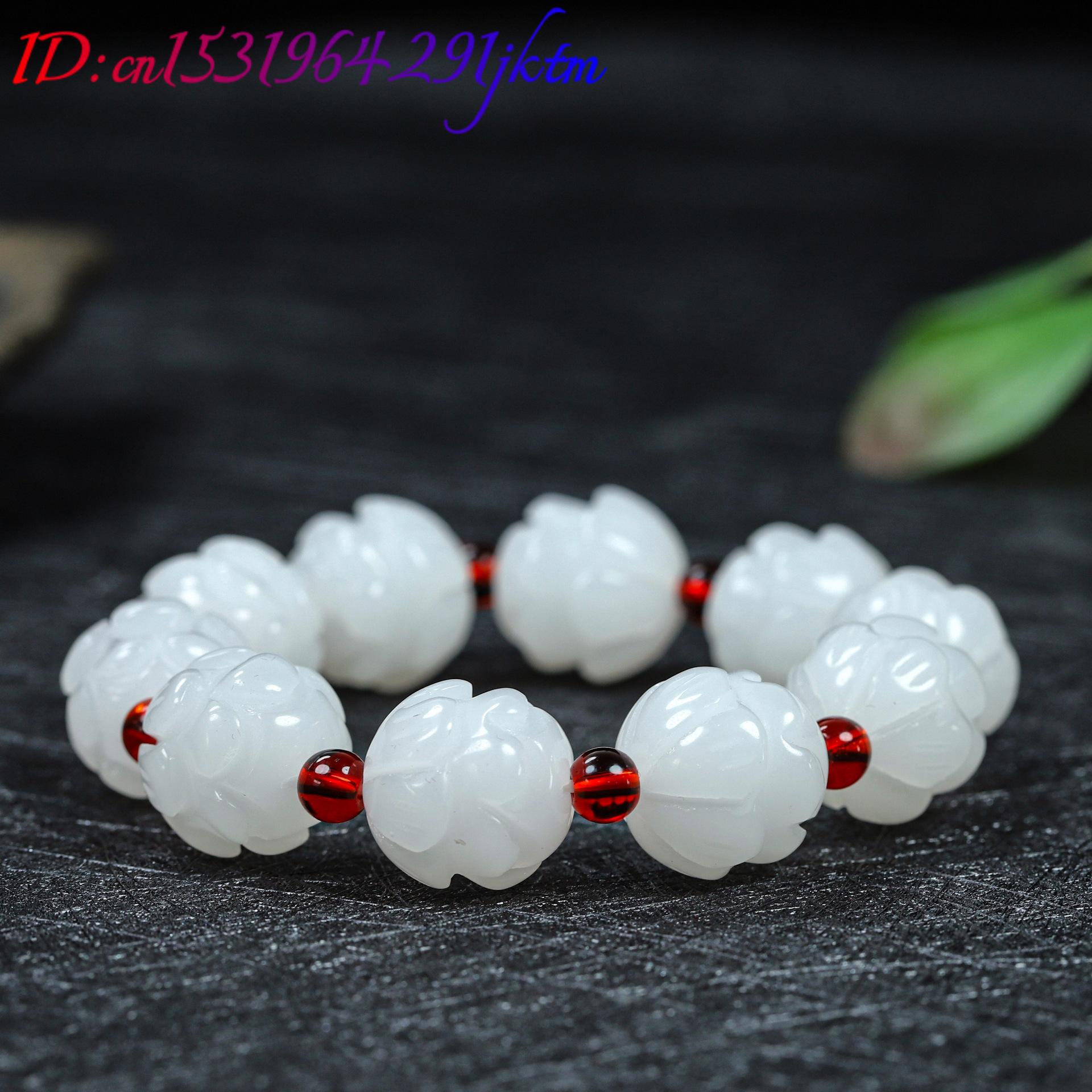 Biała Bransoletka z Prawdziweg – Women Accessories Jewelry recenzja i cena