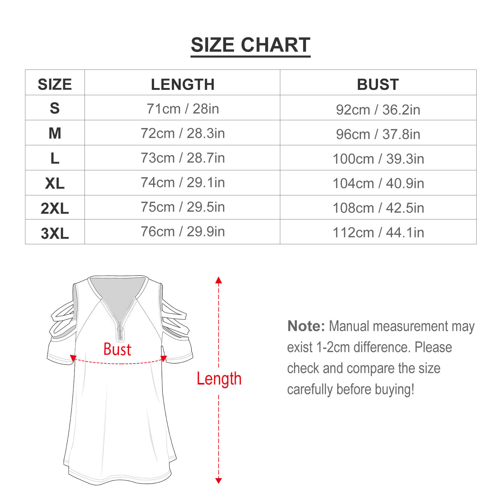 Nowa moda Zip Off Shoulder Top – Women Accessories Drawing recenzja i cena