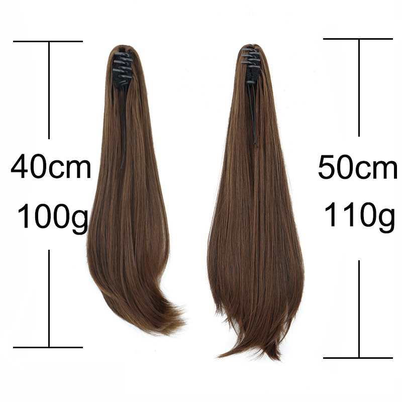 Elegancki Syntetyczny Kucyk Da – Hair Claw Clip Set recenzja i cena