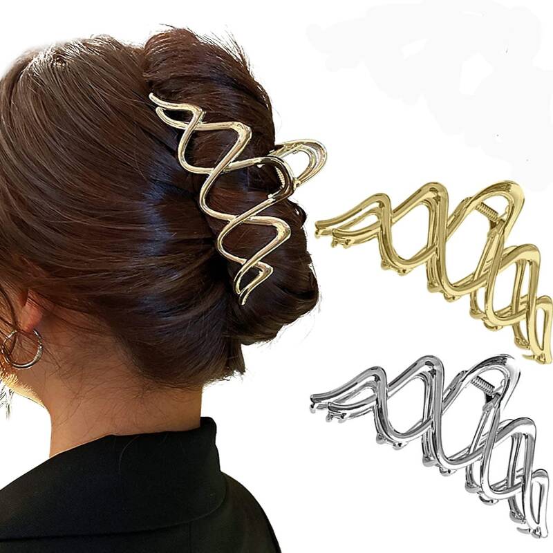 Damskie srebrne złote wsuwki d – Hair Claw Clip Set recenzja i cena