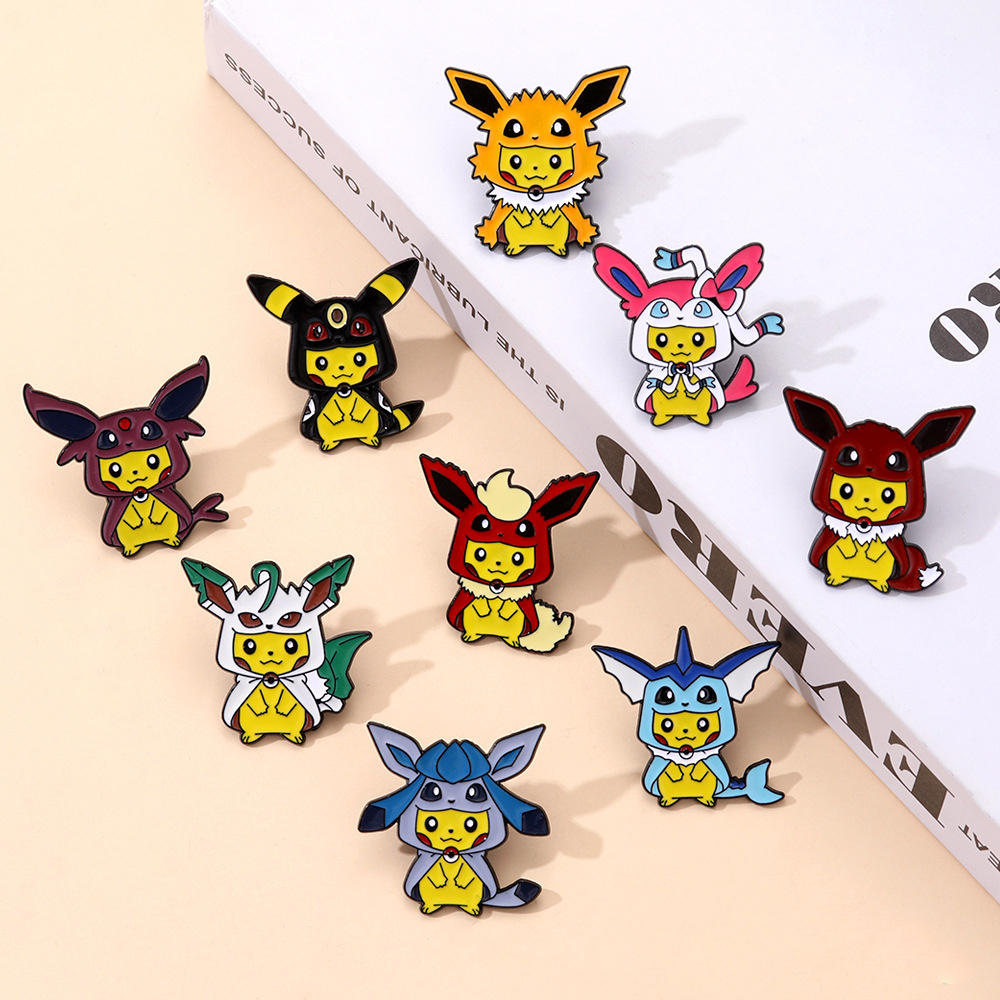 9 szt. Anime Pokemon Przypinki – Women Accessories Sale recenzja i cena