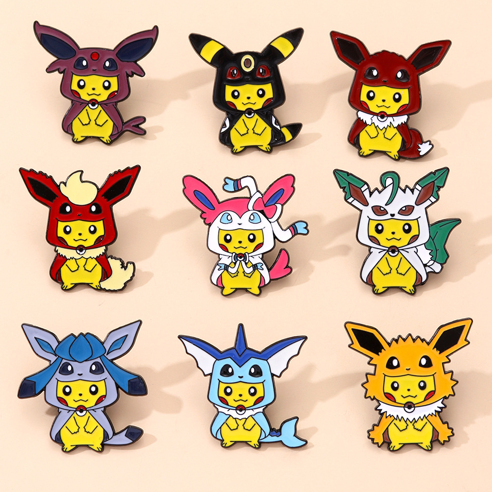 9 szt. Anime Pokemon Przypinki – Women Accessories Sale recenzja i cena