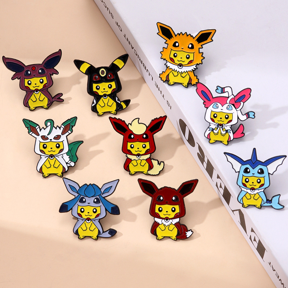9 szt. Anime Pokemon Przypinki – Women Accessories Sale recenzja i cena