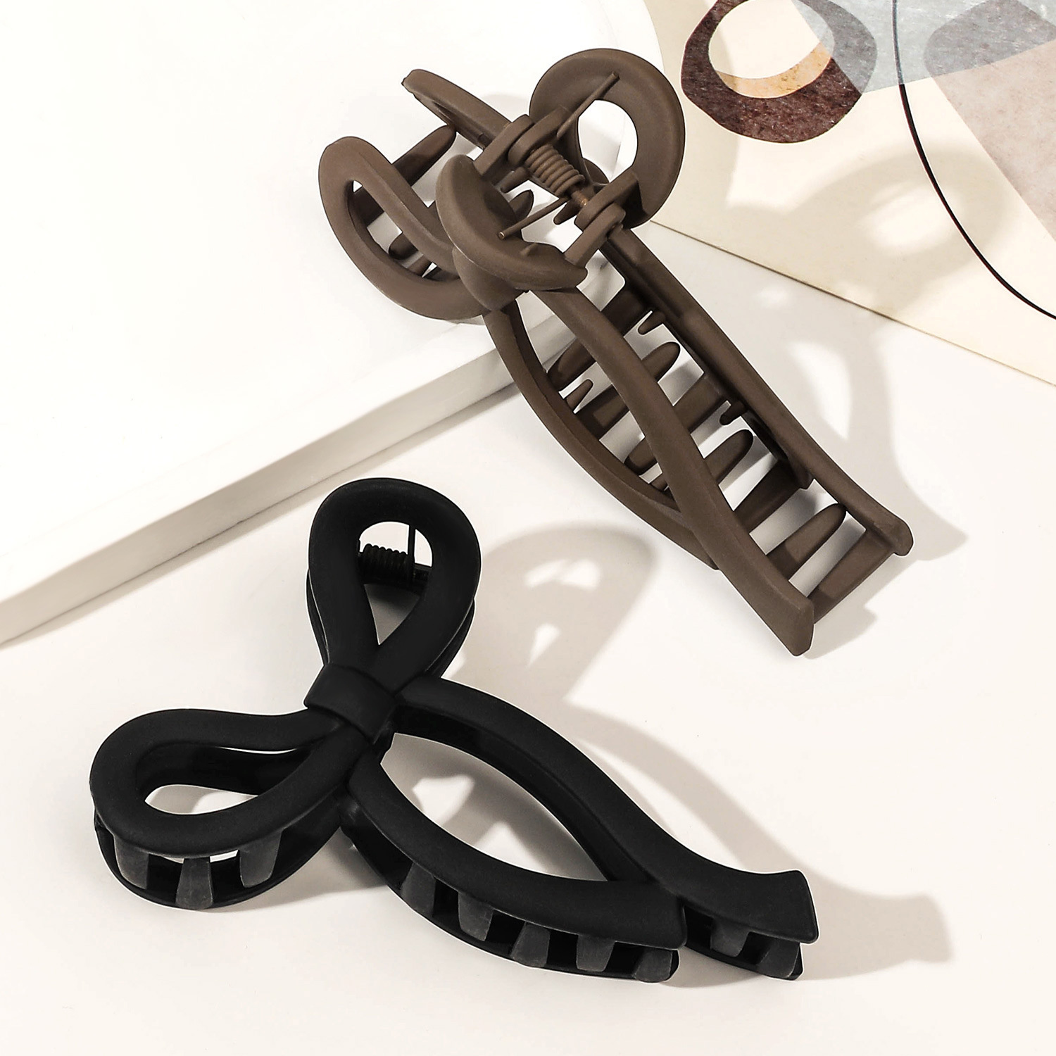 5 SZT. Matowe Duże Spinki do W – Hair Claw Clip Set recenzja i cena
