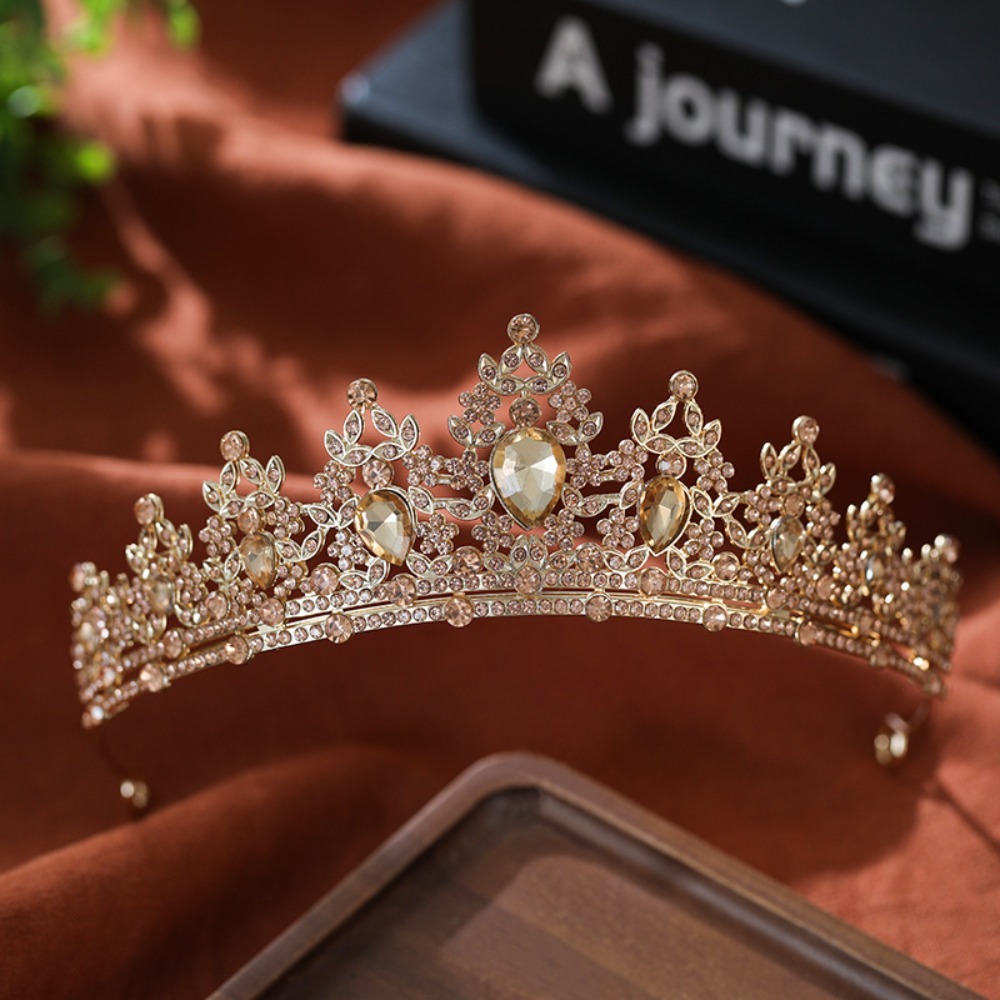 Vintage Korona Ślubna z Liśćmi – Women'S Formal Accessories recenzja i cena