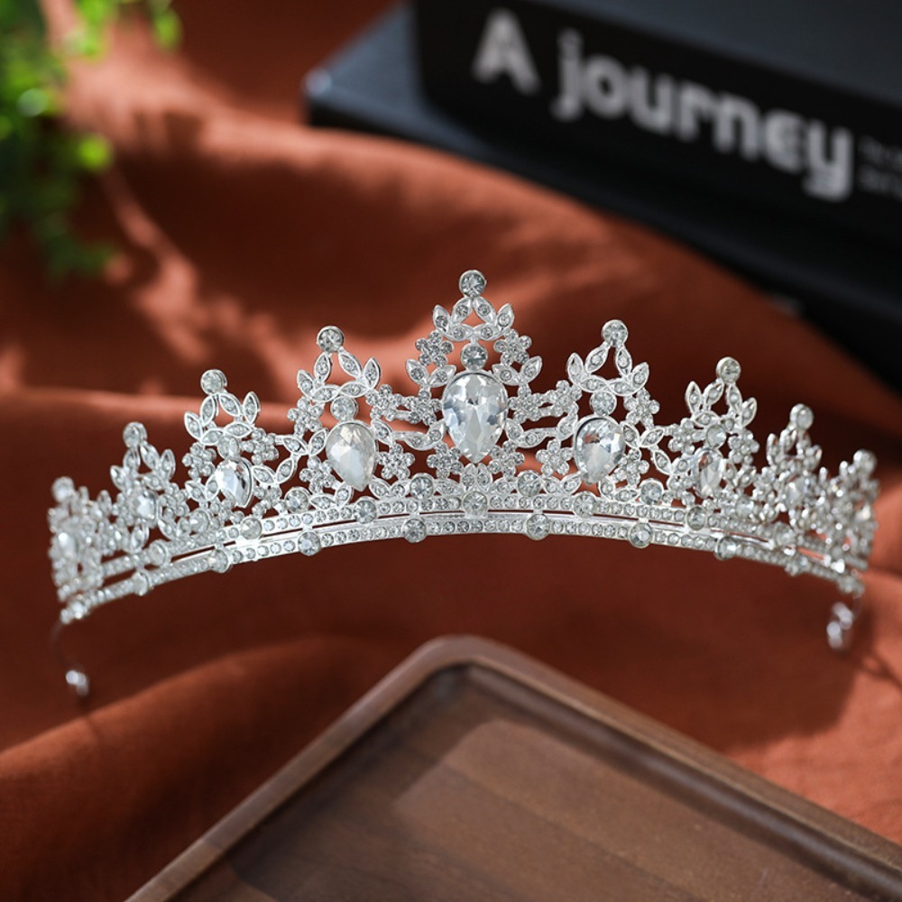 Vintage Korona Ślubna z Liśćmi – Women'S Formal Accessories recenzja i cena