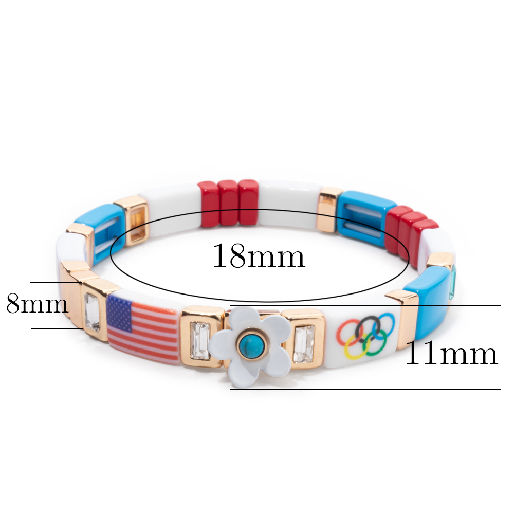 Bransoletki patriotyczne dla k – Women Accessories Usa recenzja i cena