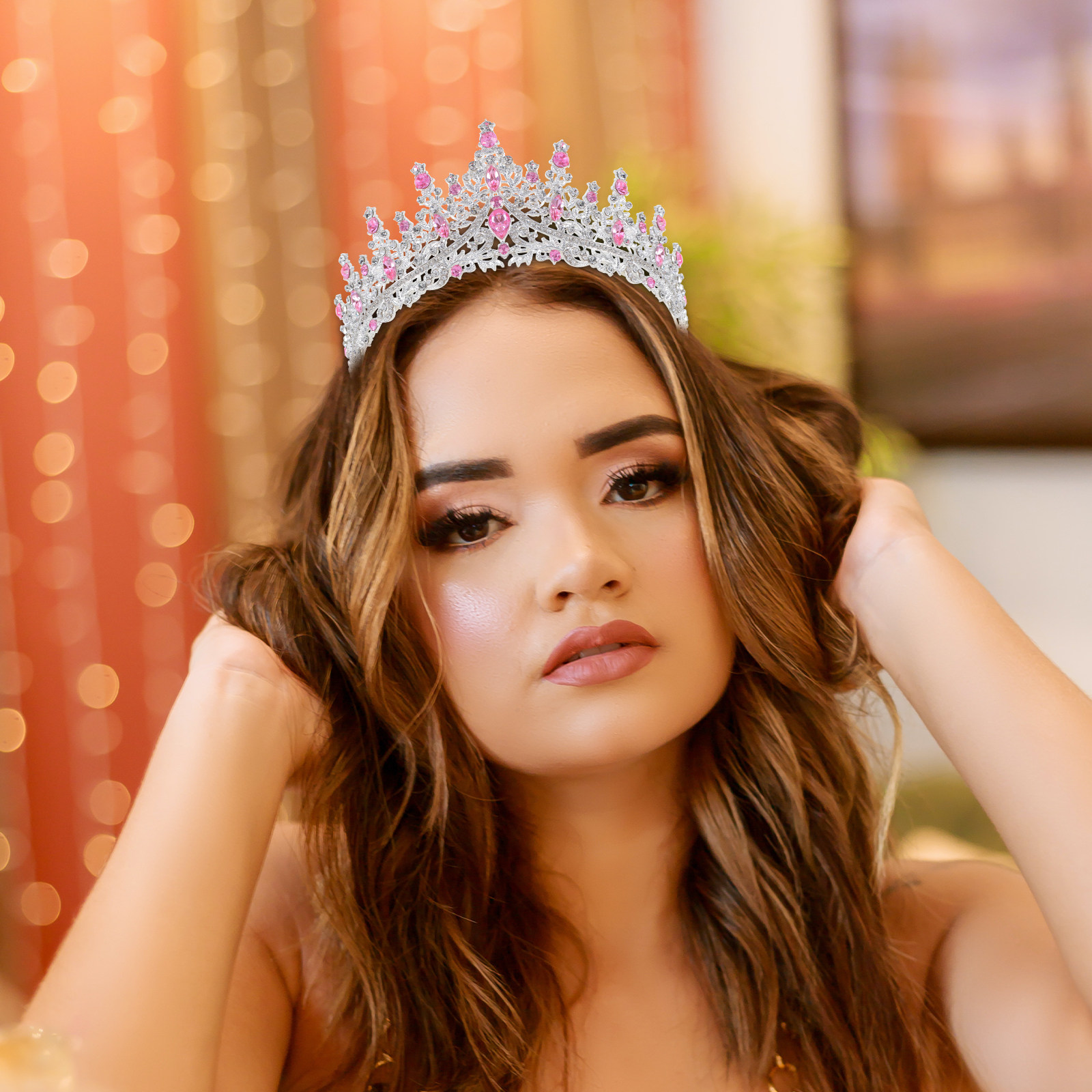 Korona z kryształkami, ozdoba  – Queen Accessories recenzja i cena